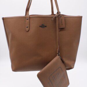 Coach PVC Reversible City Tote